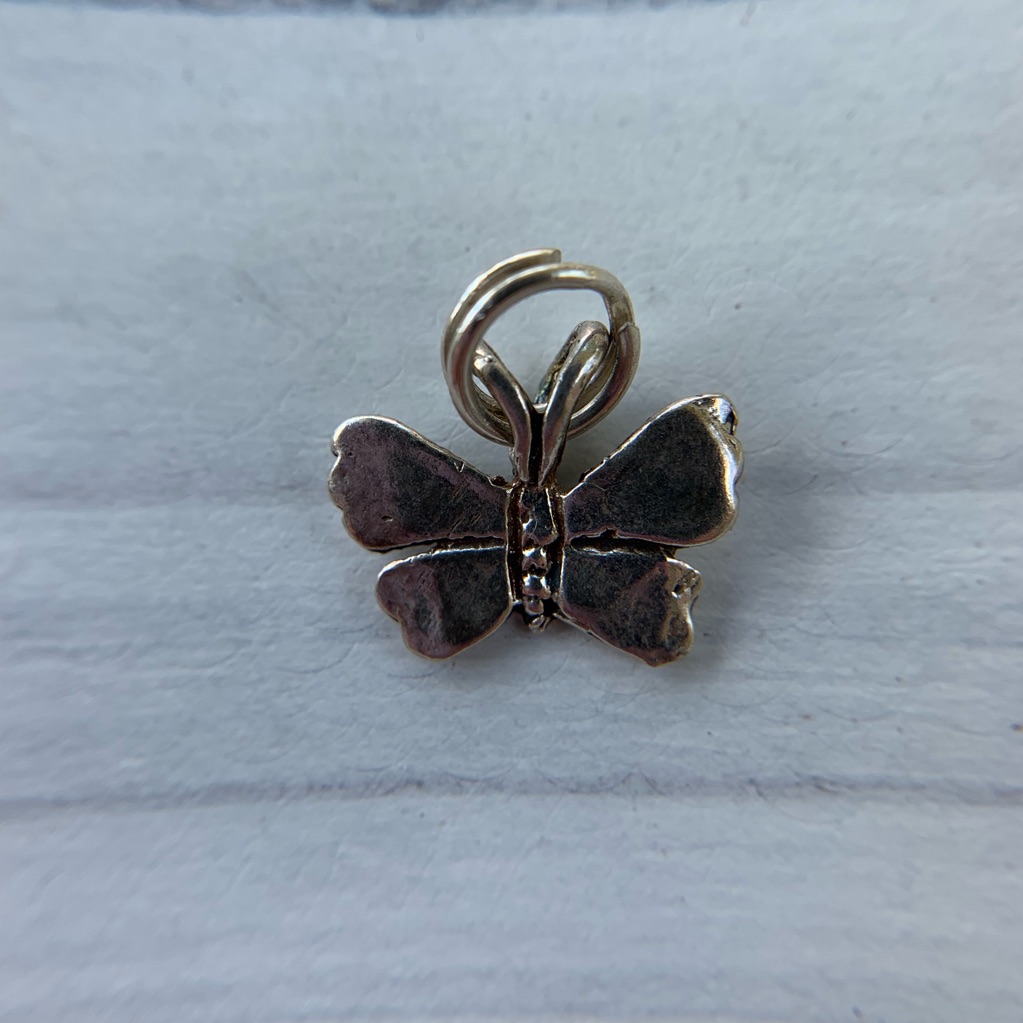 Sterling Silver Butterfly Charm